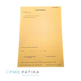 8.sz. nyomtatvány - Káreseti jegyzőkönyv