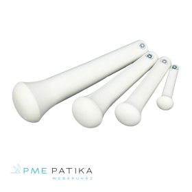 160mm porcelán, mázas pisztillus