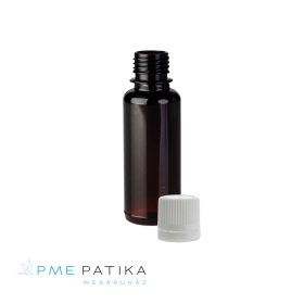 30ml barna PET flakon+kupak