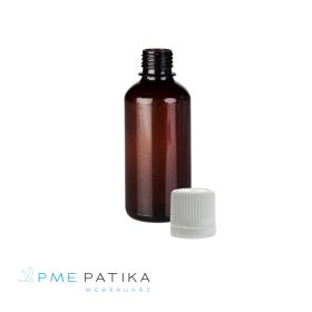 50ml barna PET flakon+kupak