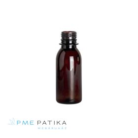 100ml barna PET flakon