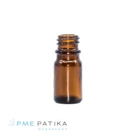 5ml barna folyadéküveg (18-as szájmérettel)