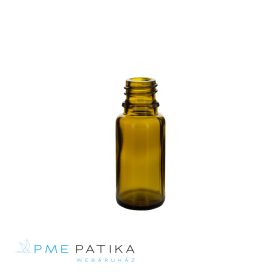 10ml barna folyadéküveg (18-as szájmérettel)