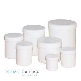 50ml műanyag tégely (csavaros tetővel)