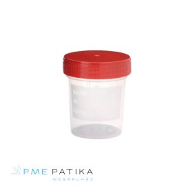 120ml steril vizeletgyűjtő műanyag pohár